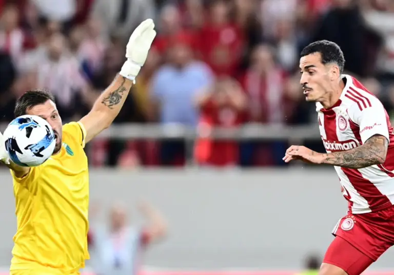 Ολυμπιακός – Λεβαδειακός 3-2: «Ερυθρόλευκη» επικράτηση σε ένα ματς ροντέο